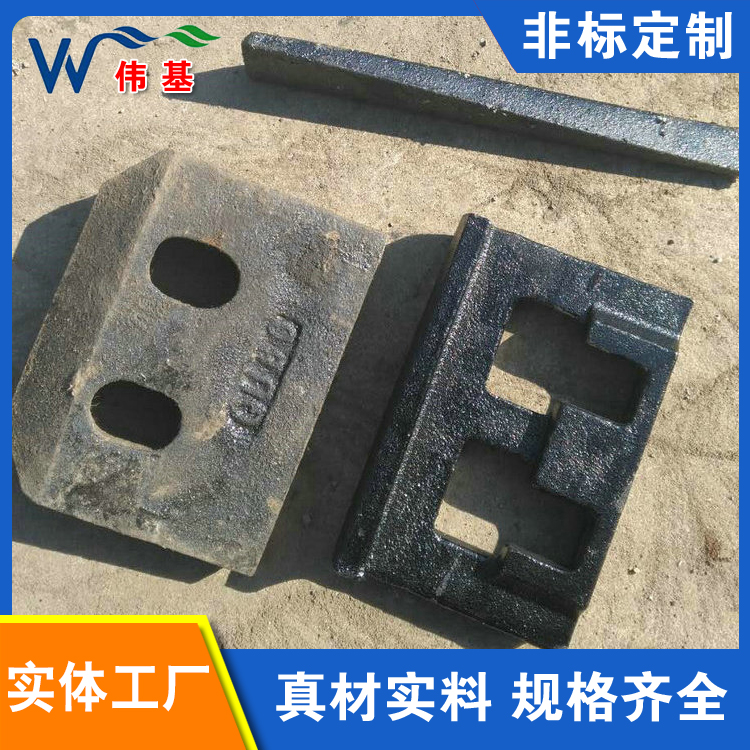 现货供应双孔压轨器 伟基铁路配件厂家