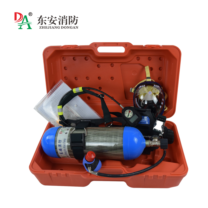 东安正压式消防空气呼吸器 碳纤维气瓶消防救援装置 新型大视野全面罩 现货直销