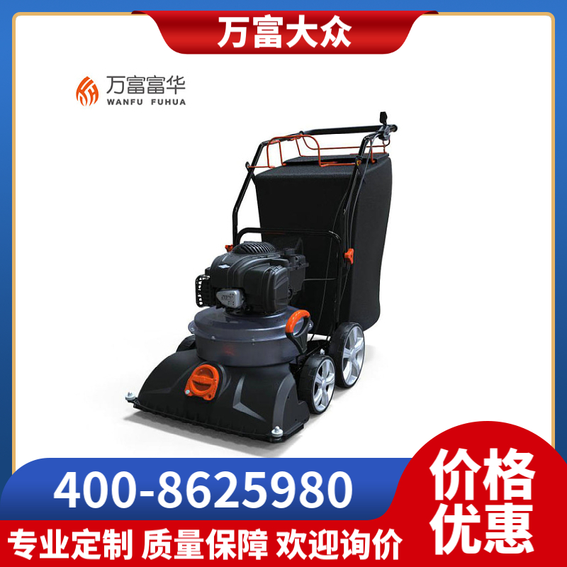 公园路面落叶清理机FH-8100小型吸叶机 公园路面吸叶机 北京多功能吸叶机 落叶清扫设备
