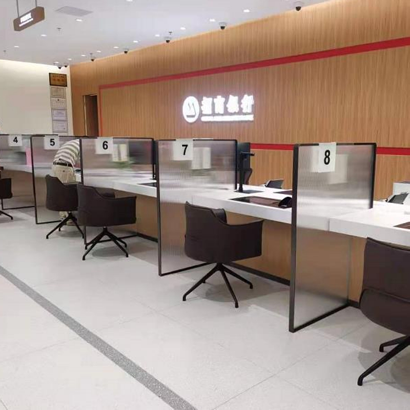 相汇定制银行家具填单台大堂引导台指引台