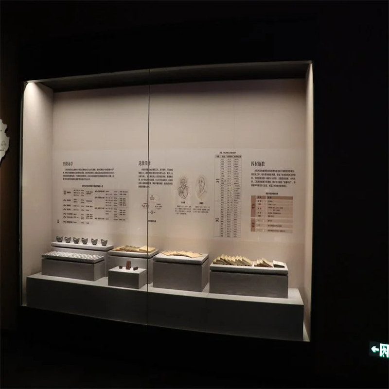 博物馆展示柜玩具乐高珠宝展柜饰品陈列柜手办模型样品柜透明
