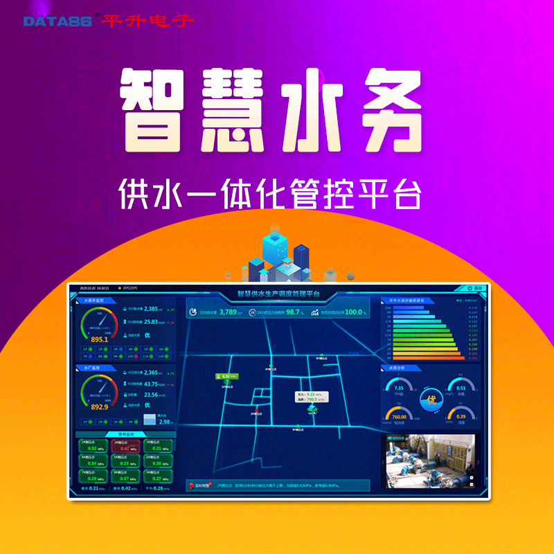 智慧水务-智慧水务一体化管控平台-水司信息化管理软件