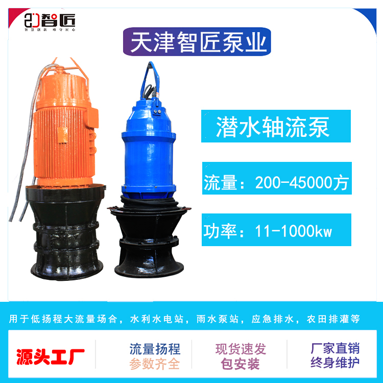 智匠 潜水轴流泵 资质齐全 质量可靠