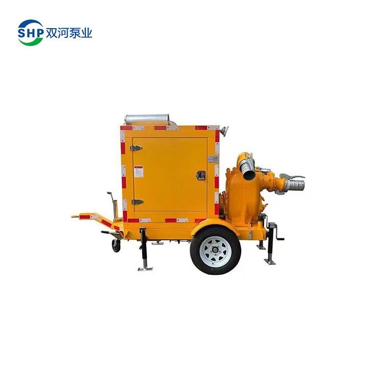 自吸式 大流量 高扬程排水抢险车 移动柴油防汛泵车