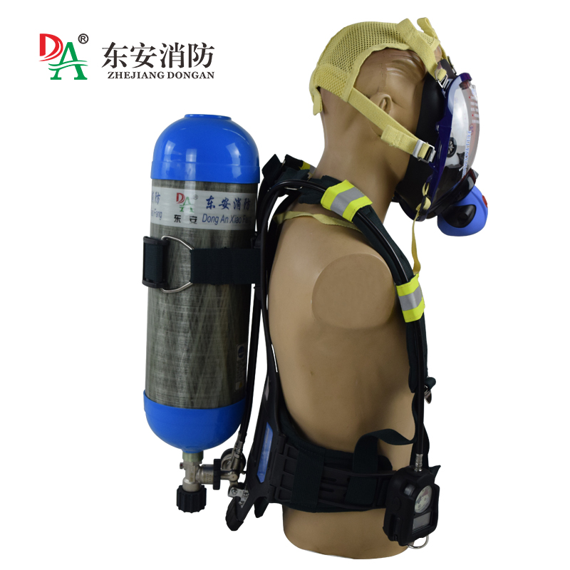东安正压式消防空气呼吸器 碳纤维气瓶消防救援装置 新型大视野全面罩 厂家直供