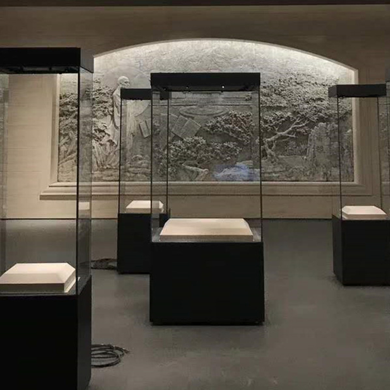 博物馆展示柜 博物馆文物 透明液晶展示屏3D展示柜