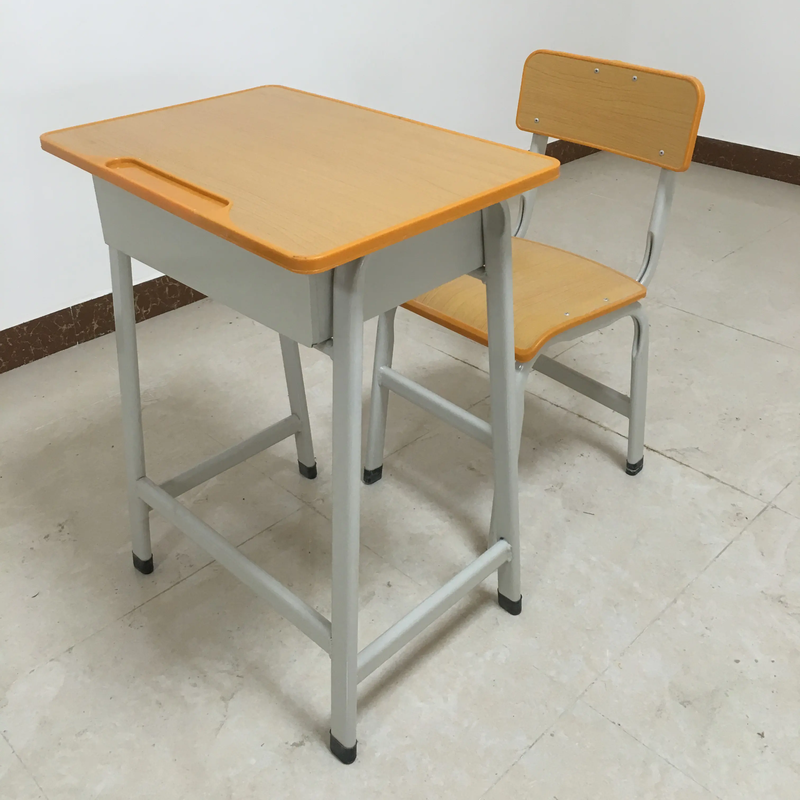相汇家具学生课桌椅生产厂批发家单双人学 生课桌椅 作业桌