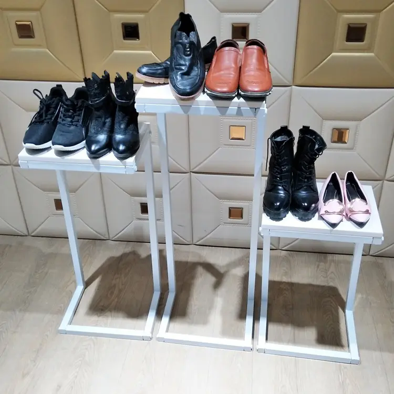 商场鞋店柜台设计制作 服装店鞋帽展示柜厂家 鞋帽展示架可定制
