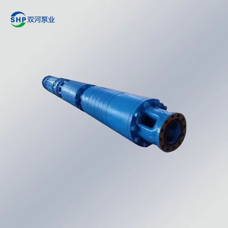深井取水潜水泵 不锈钢 大流量 卧式安装 农田灌溉井用泵