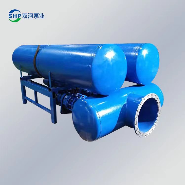 浮筒泵 躺卧式大流量排水用泵 漂浮式取水泵 卧式高扬程潜水泵