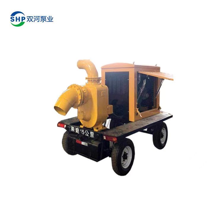 自吸式 大流量 高扬程排水抢险车 移动柴油防汛泵车