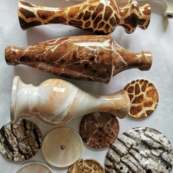 大理石水转印厂 水转印红色/蓝色/彩色大理石 水转印大理石加工厂