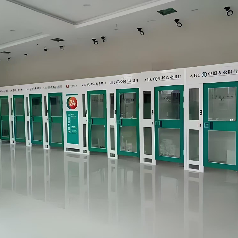 银行储蓄网点取款机防护舱 智能设备机罩 支持定制