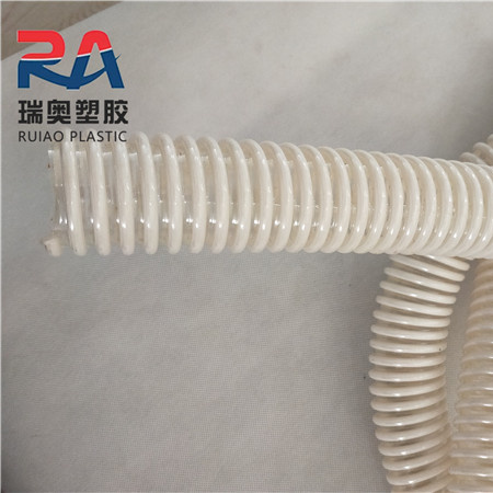 呼吸机用pu塑筋软管 粉末颗粒输送管 pu塑筋软管 防静电pu塑筋螺旋管