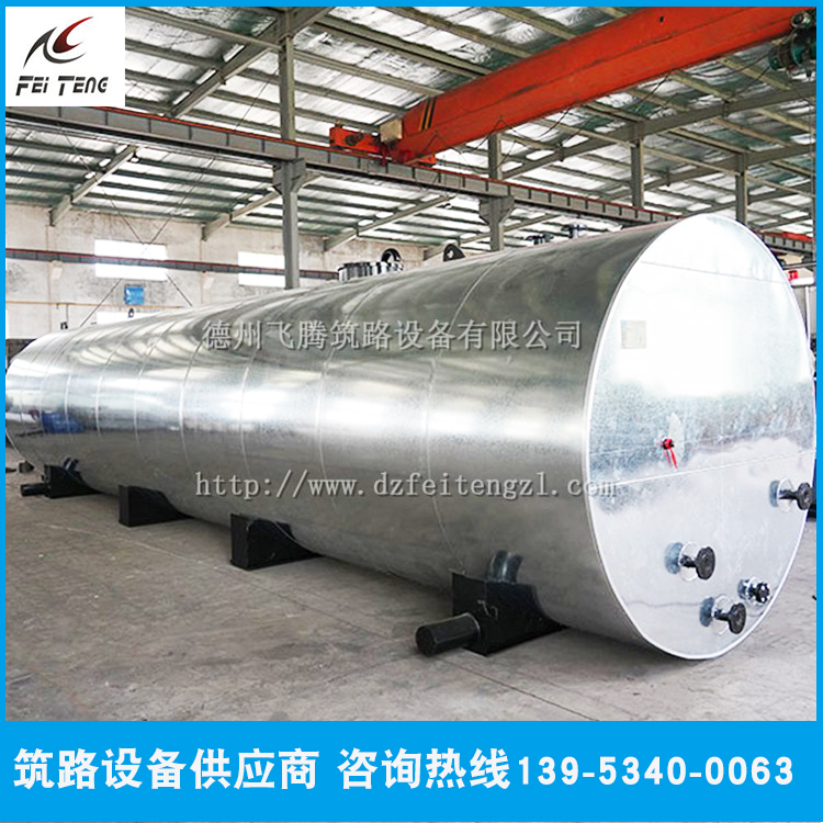 源头直供DL系列导热油加热沥青罐 搅拌站用立式沥青加温储存罐 飞腾筑路